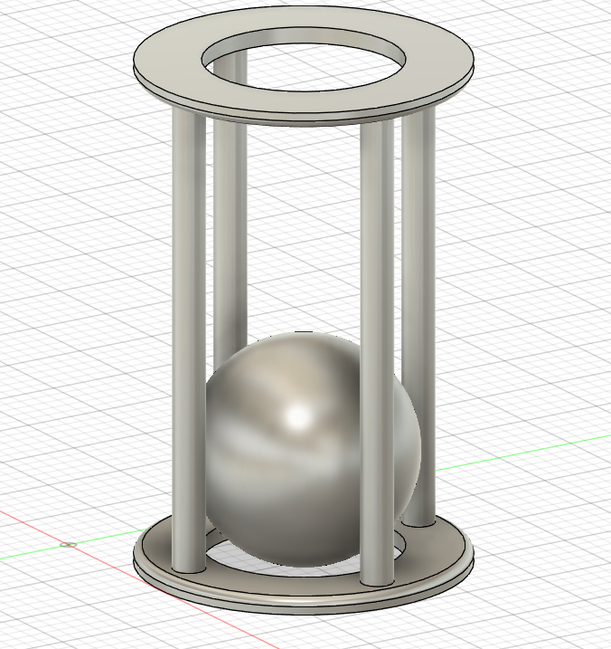 Falling ball fidget