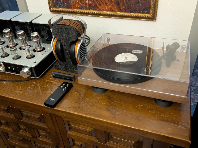 Bass Resonance Absorbing Shoes for Turntables