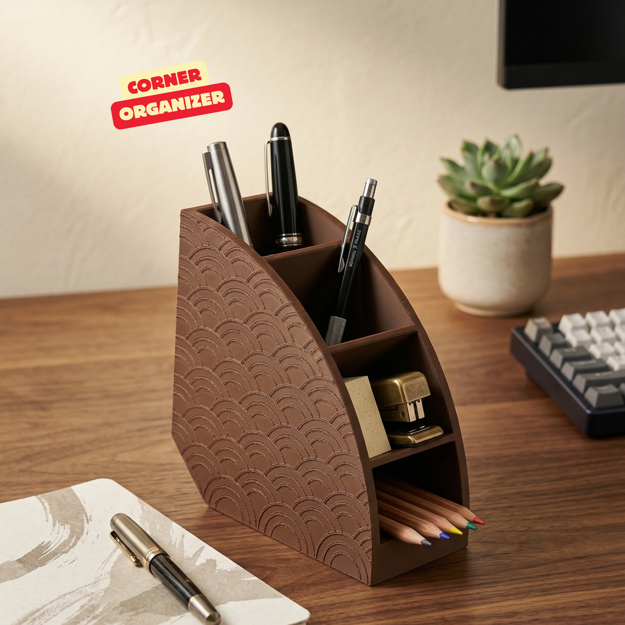 CORNER ORGANIZER / DESKTOP ORGANIZER / MODERN HOMEDECOR / OFFICE ESSENTIALS