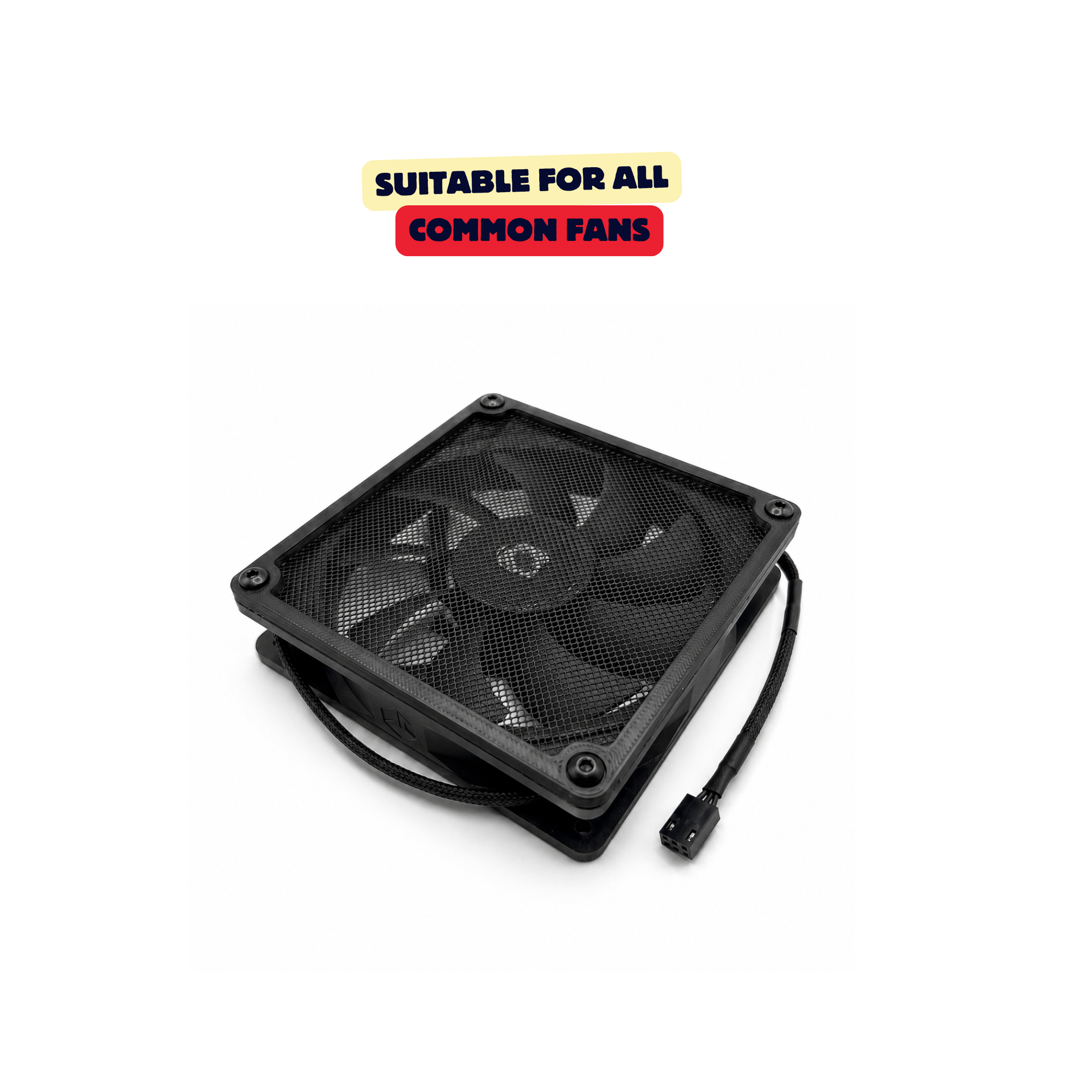 FAN DUST FILTER / COMPUTER ACCESSORIES / PRINTED FAN COVER / GAMING SETUP ACCESSORIES — thumbnail 2