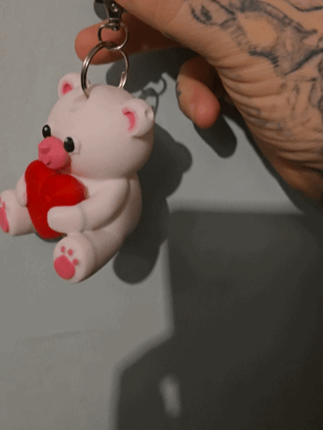 VALENTINES BEAR KEYRING — thumbnail 6