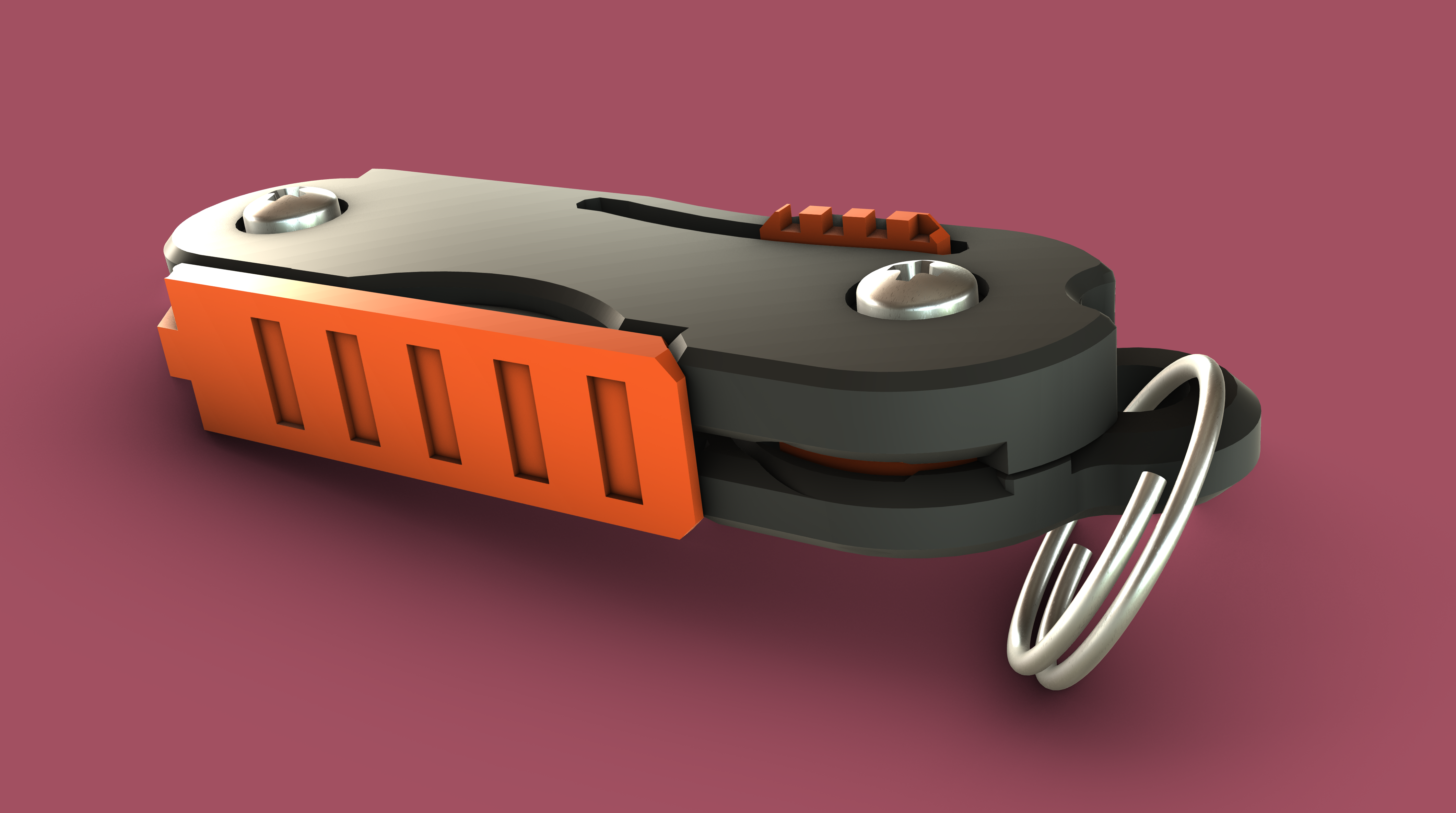 Mini Pocket Knife v3 for #11 Exacto Blades