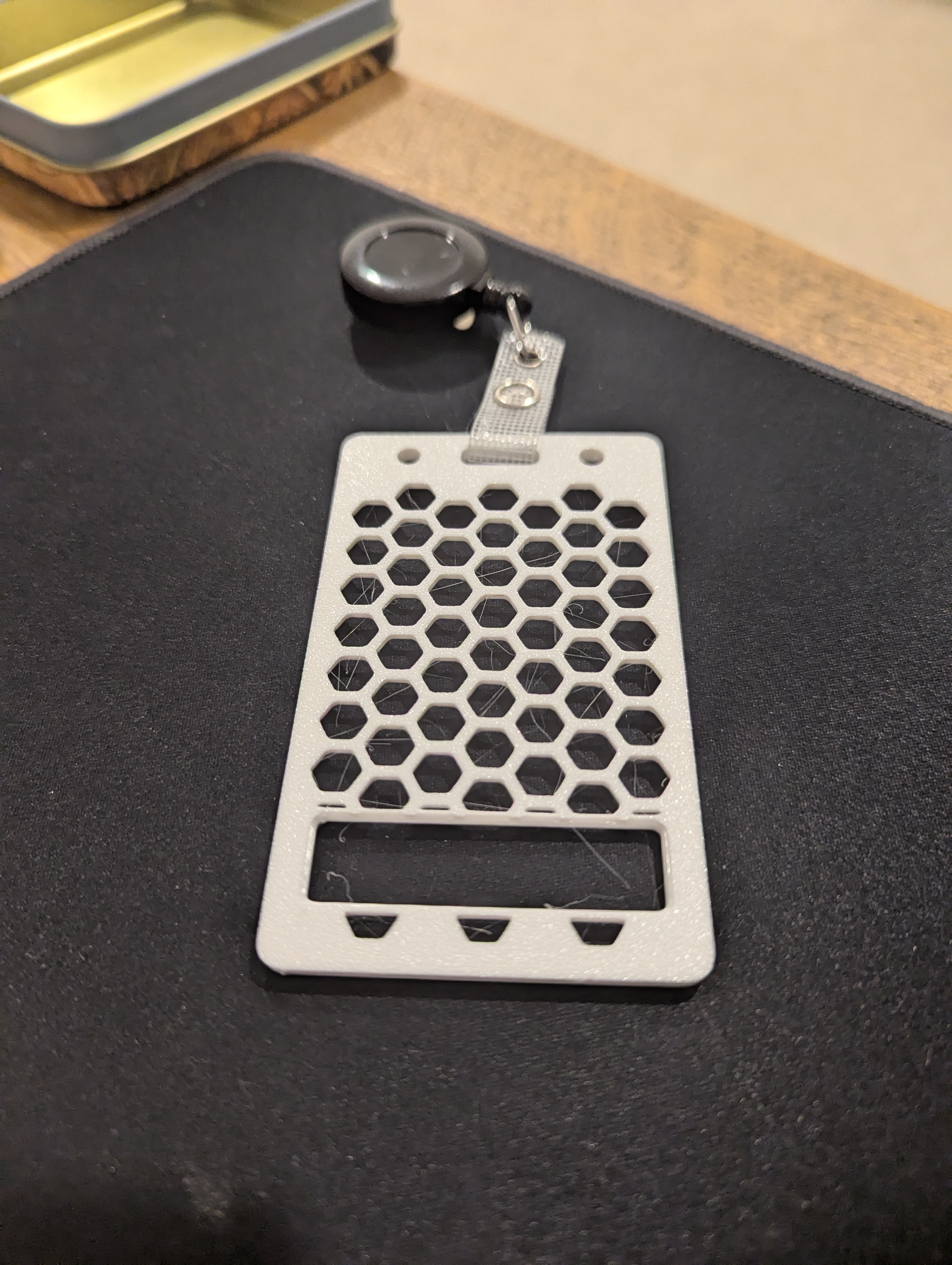 ID Holder with Barcode Slot