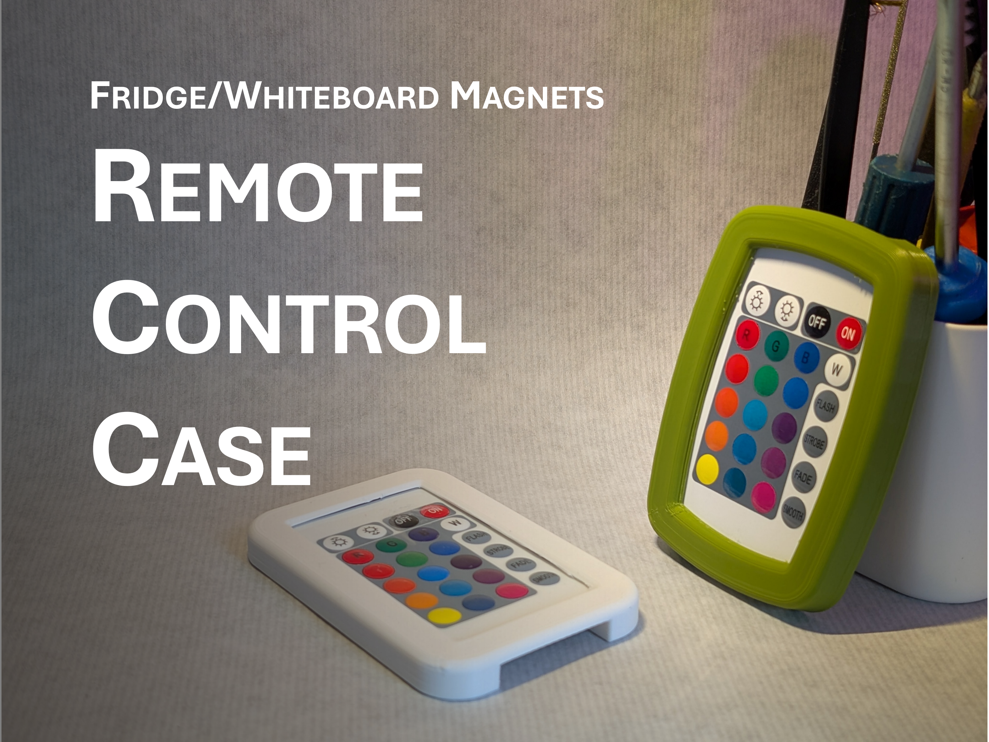 Magnetic Remote Case (LED Strip)