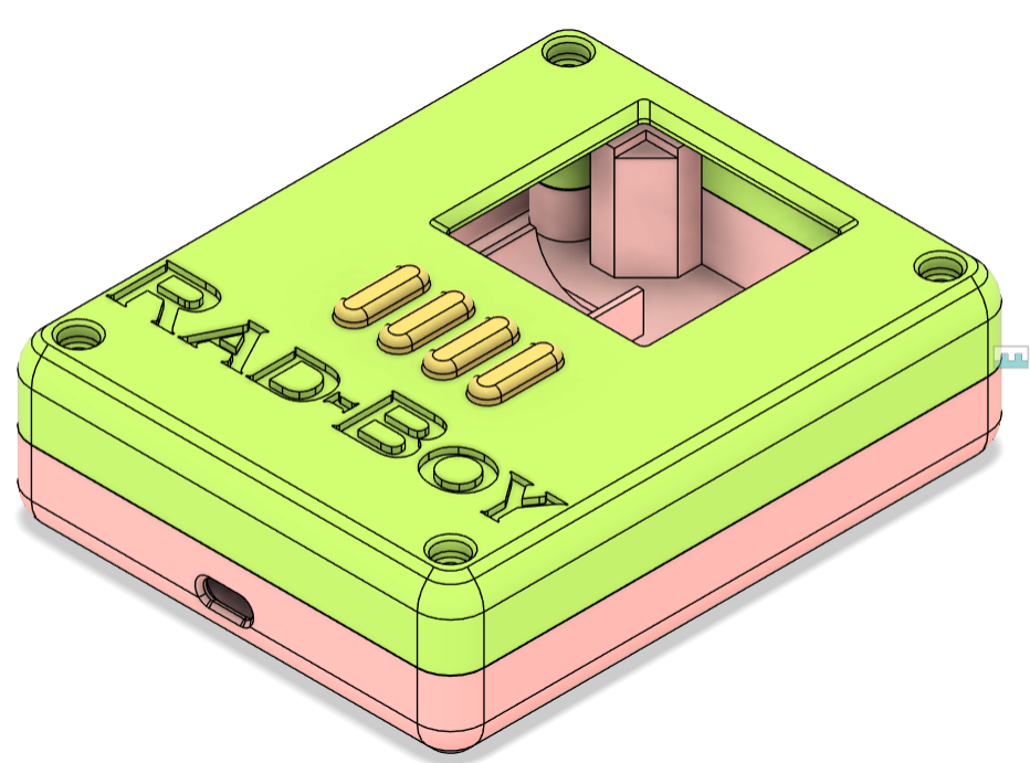 Case for the RadBoy doomsday Geiger counte