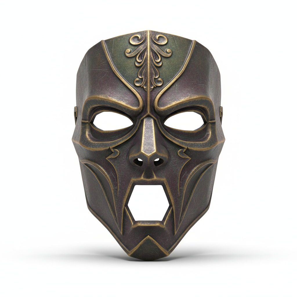 Fallen Paladin Warlord, mask, cosplay, wearable, costume, face, helmet