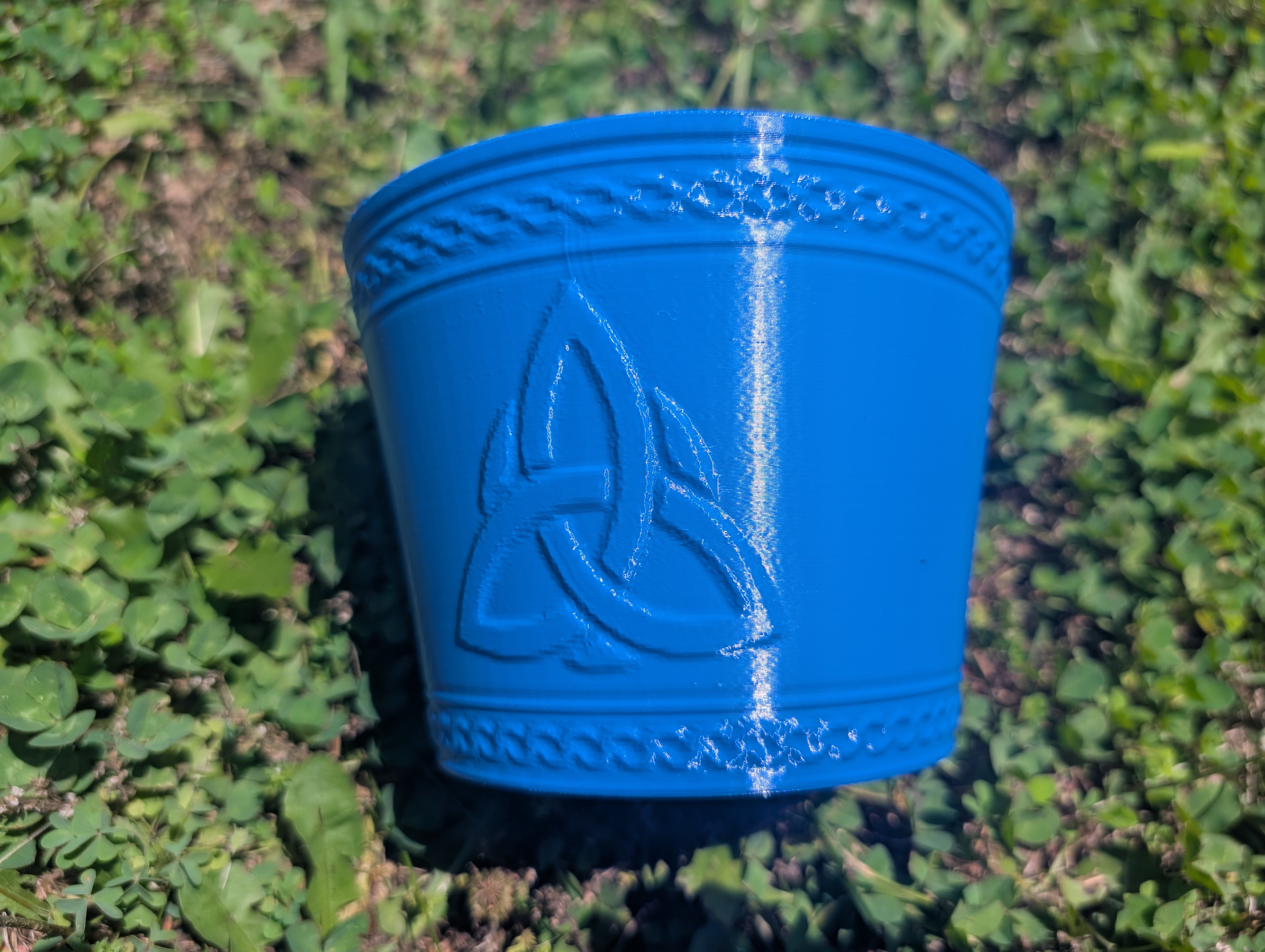 Trinity Knot Plant Pot - Vase Mode Design