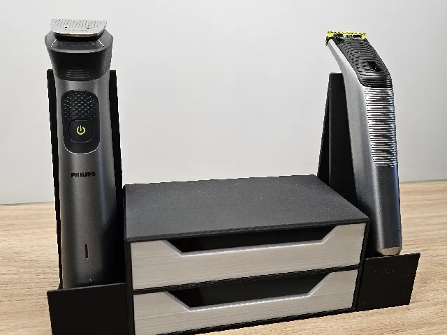 Philips Multigroom/OneBlade organizer with drawers