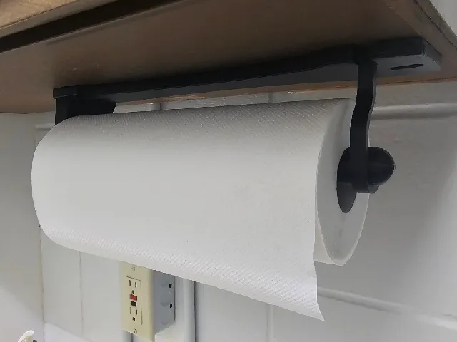 Paper towel rack