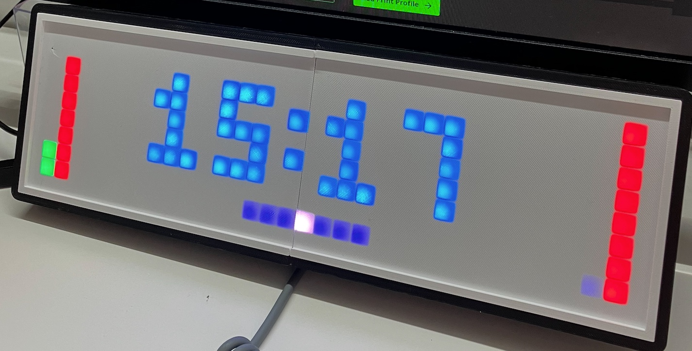 PixelIt glass from PETG white !