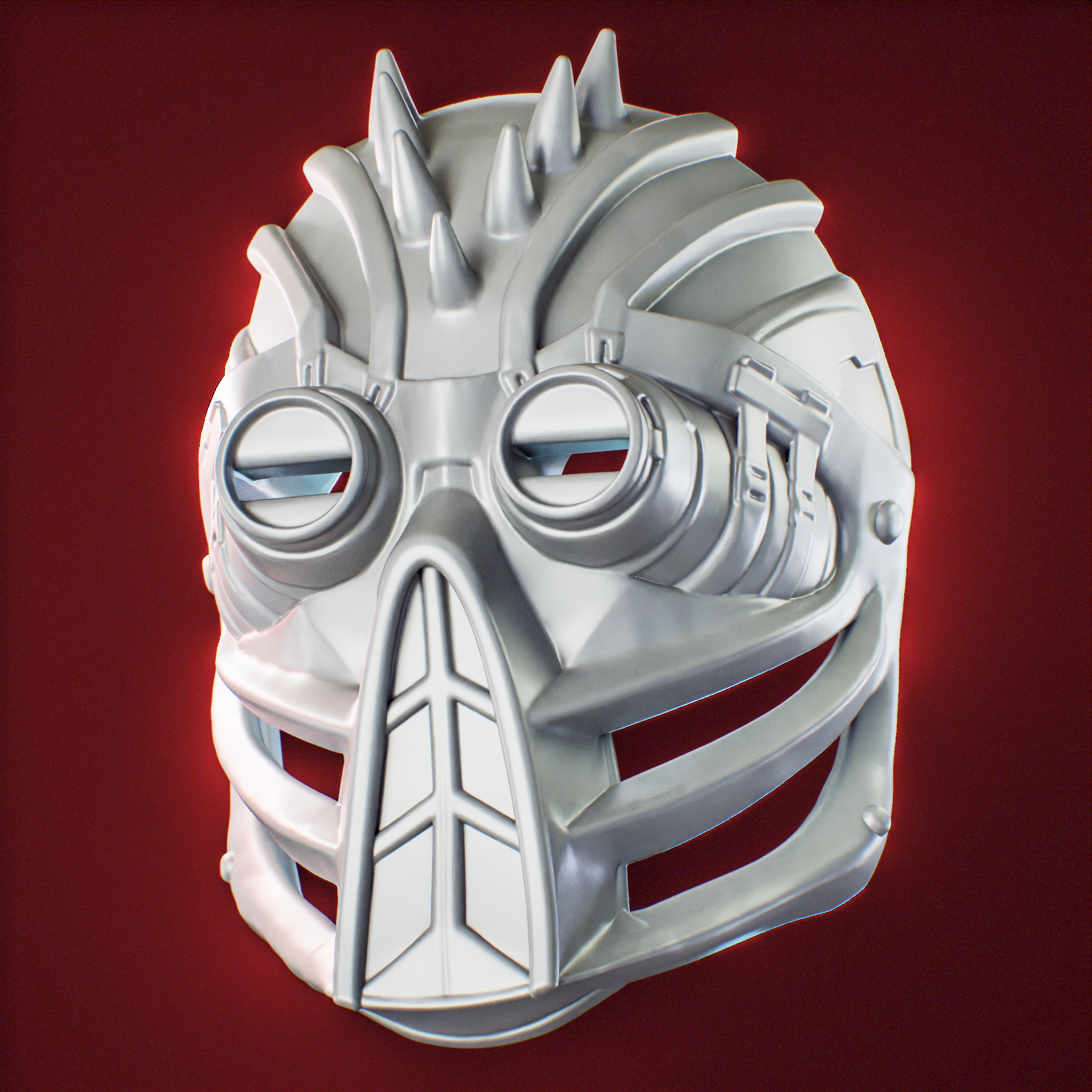 Kabal Mask from MK - Mascara de Kabal de Mortal Kombat