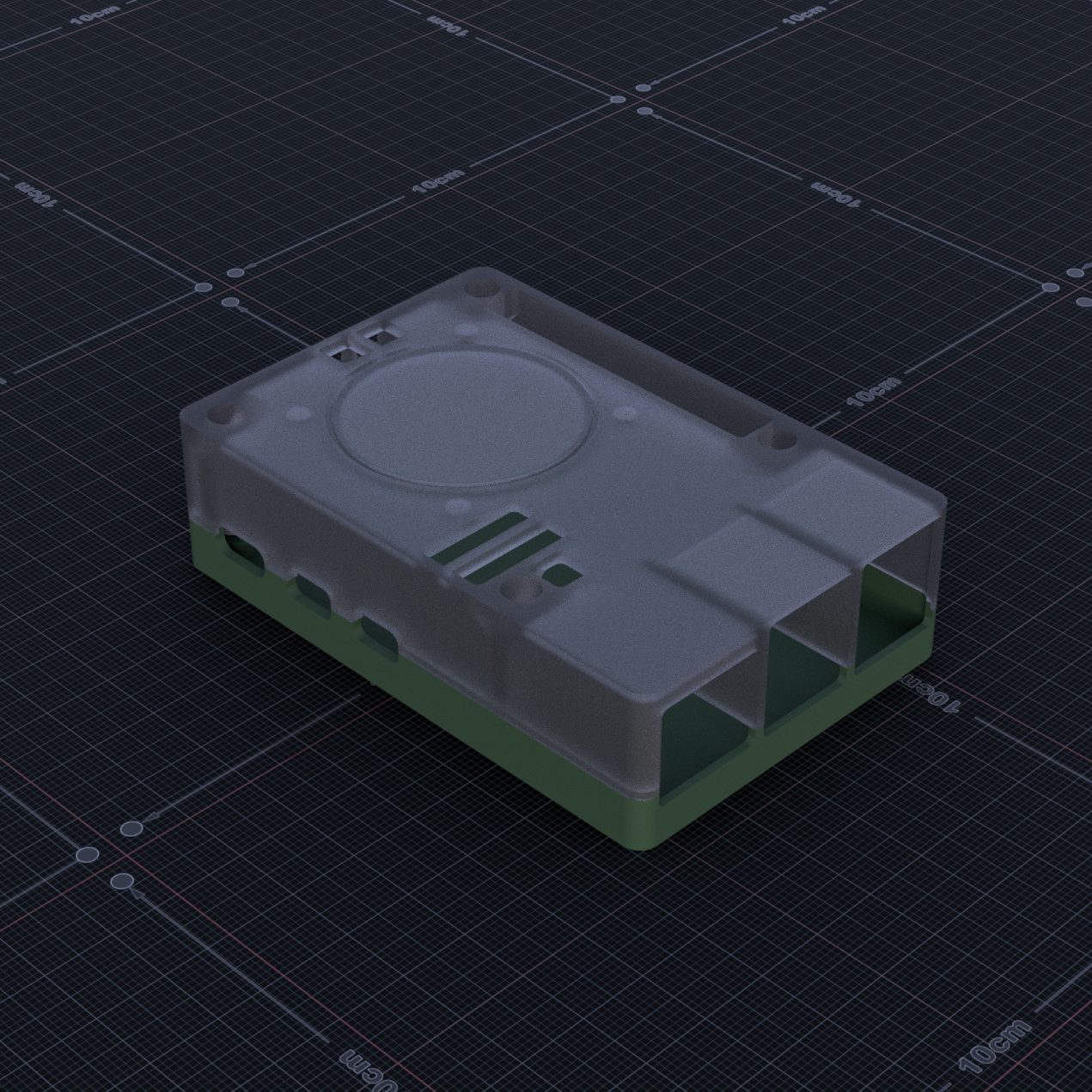 Miniatura 3 do modelo 3D Raspberry Pi 5 Case (Basic)
