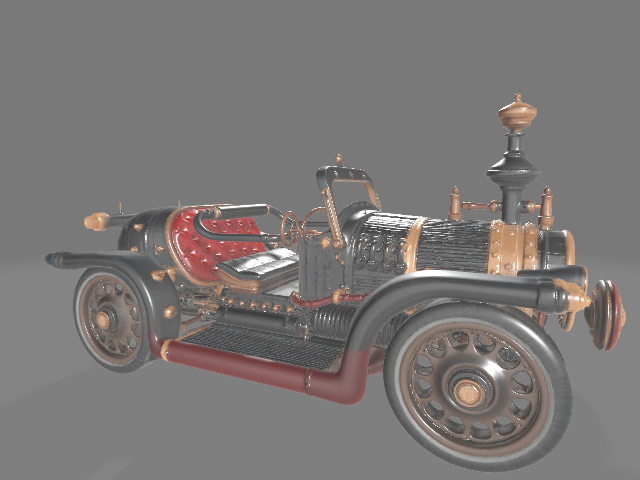 Steampunk Car