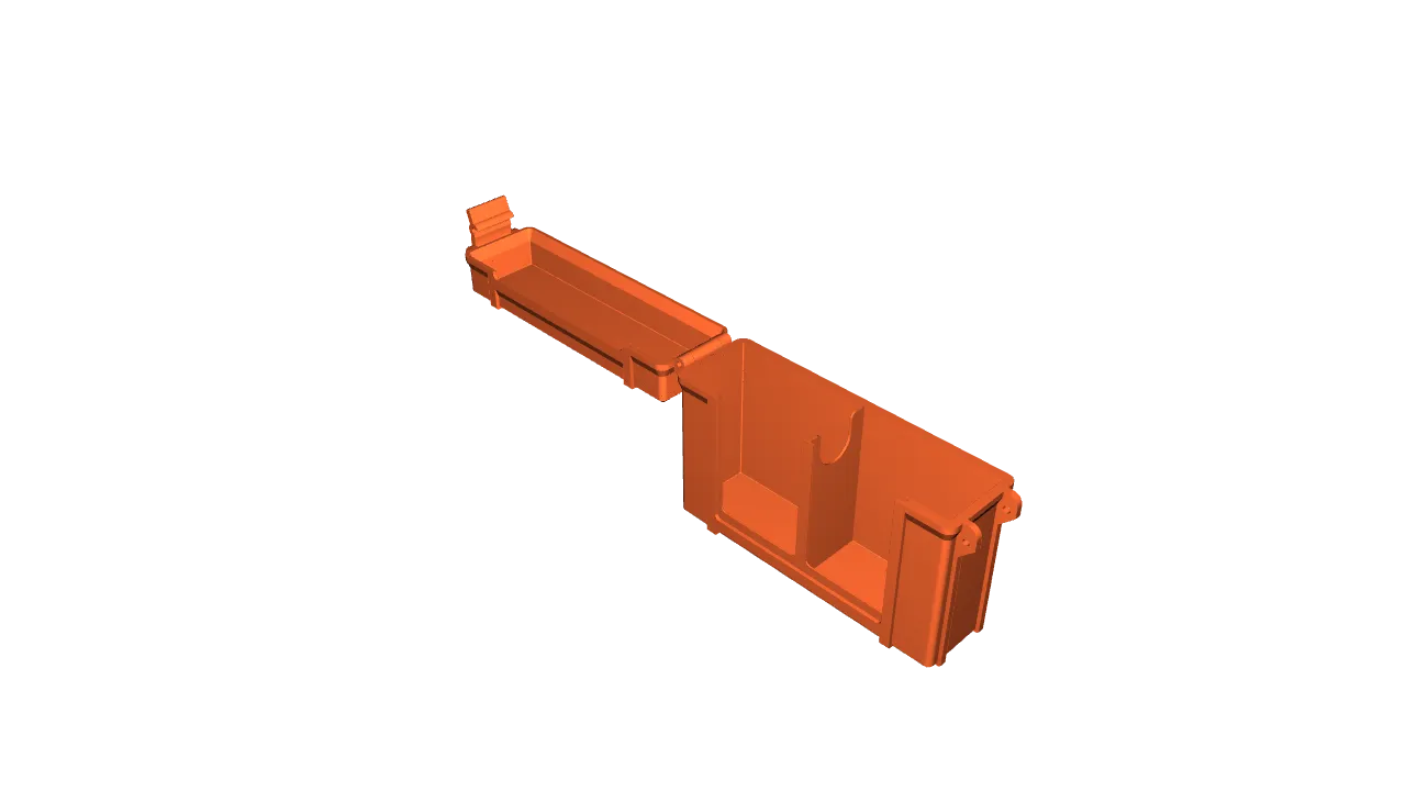 Commander Deck Box - slim by Collingall | Download free STL model |  Printables.com