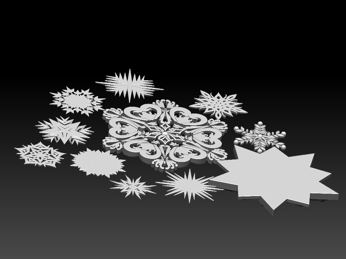 snowflakes star — miniatura 2