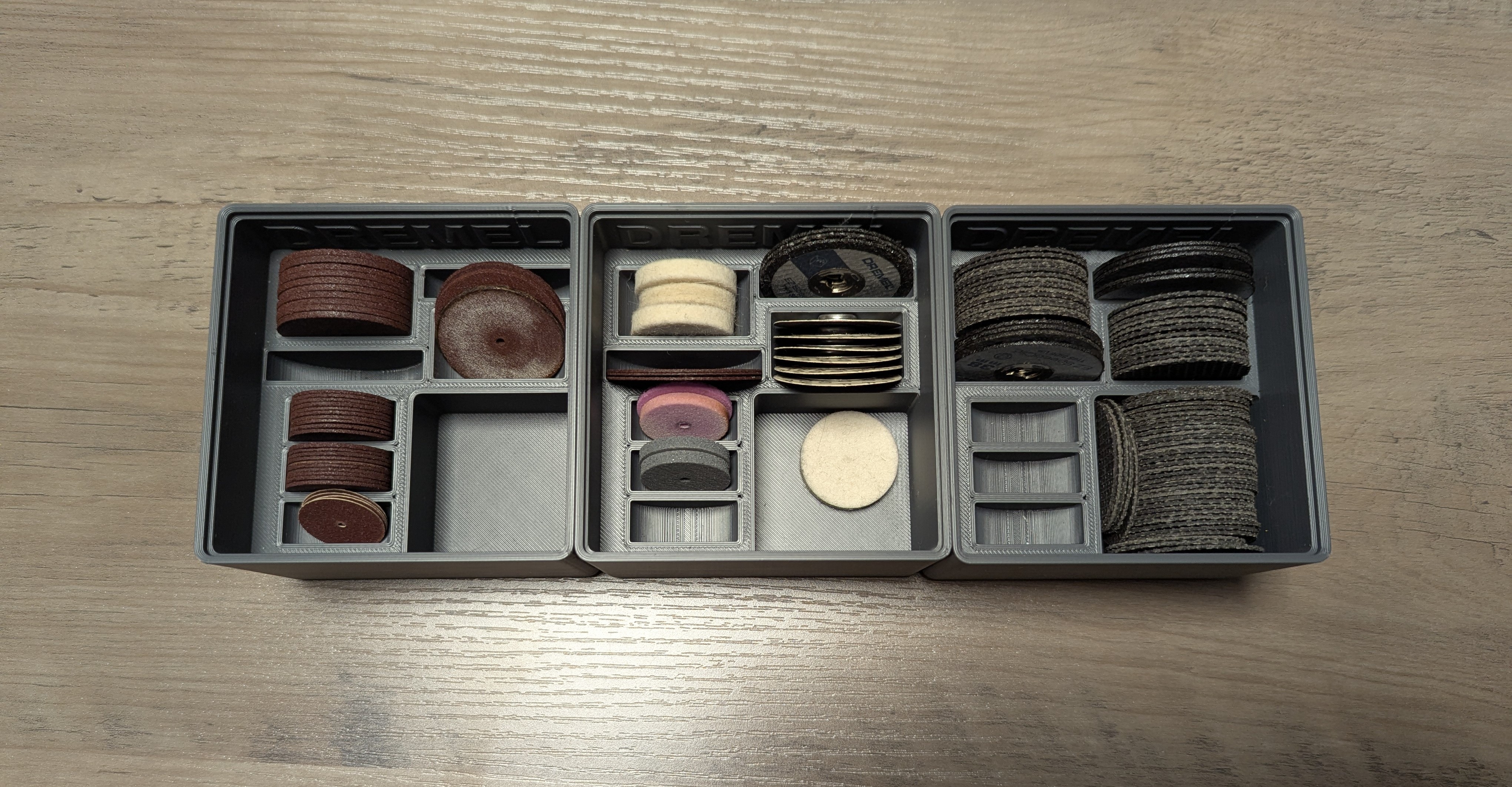 Gridfinity stackable bins for Dremel tools and accessories — thumbnail 14