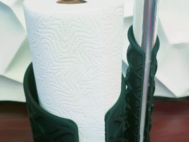 PAPER TOWEL AND ALUMINUM FOIL RACK