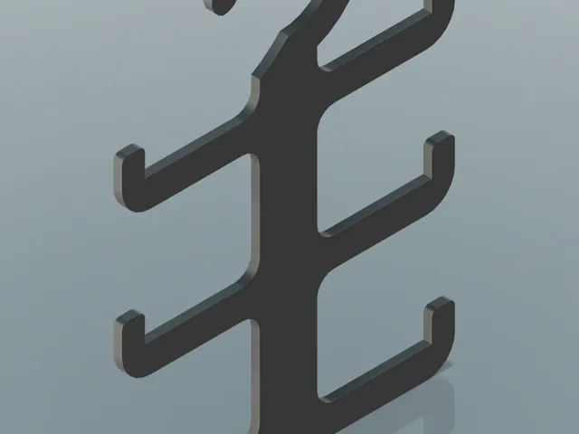 Baseball Hat Hanger - Fits Six Hats