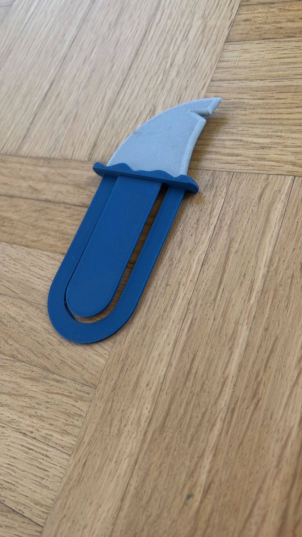 Miniatura 2 do modelo 3D Bookmark Shark Fin