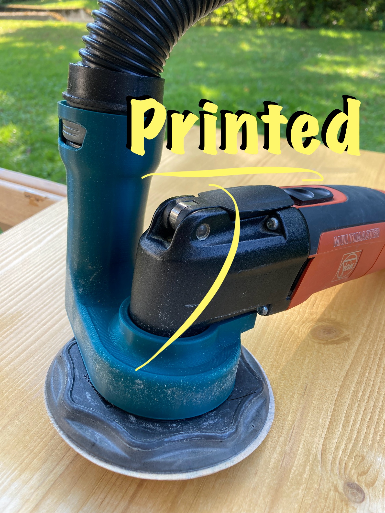 Fein Multimaster suction connection