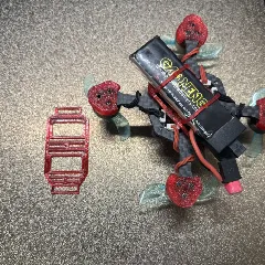 NBD Mosquito 660 battery mount v2