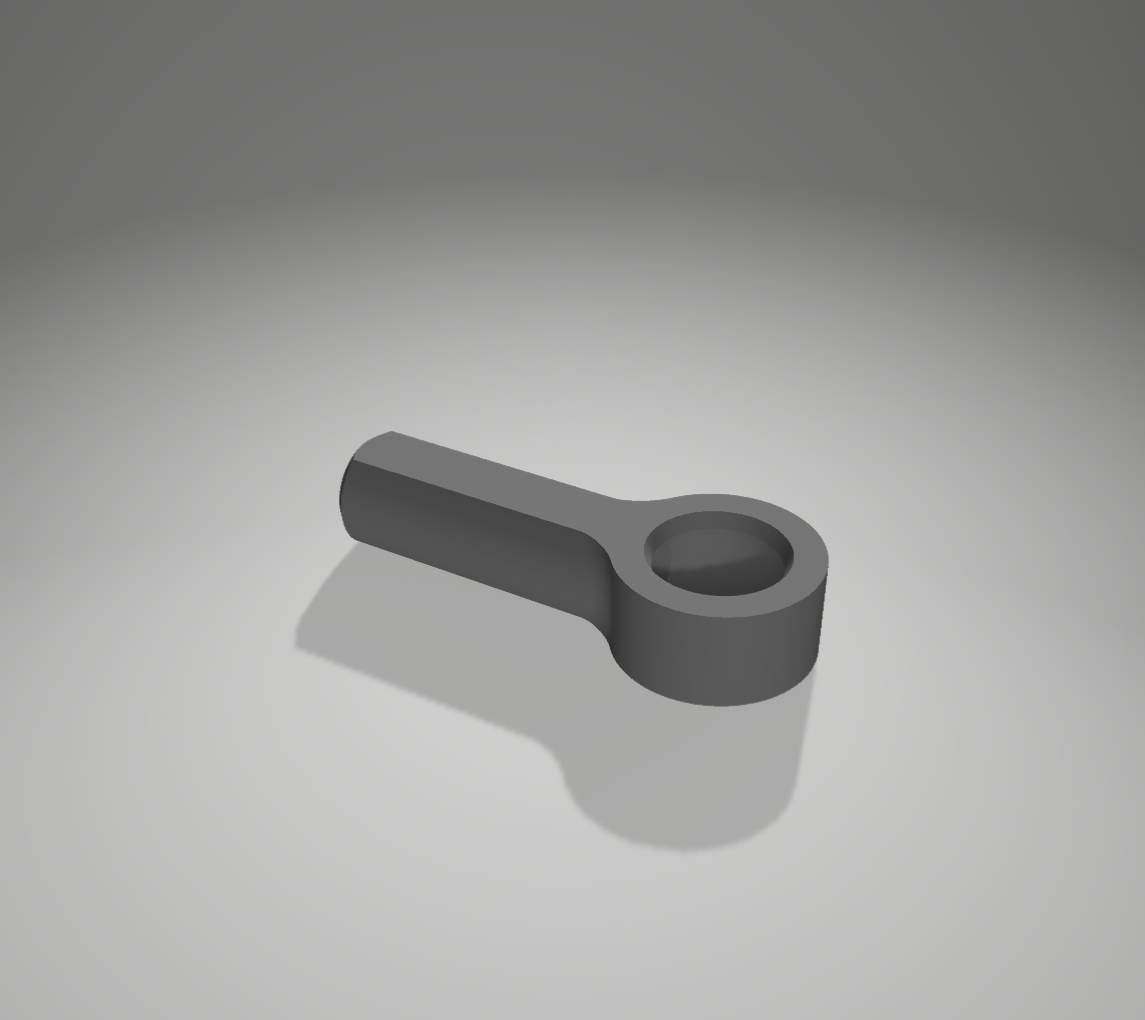 M4 threaded rod connector for 3D Sets ball joint