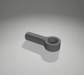 M4 threaded rod connector for 3D Sets ball joint
