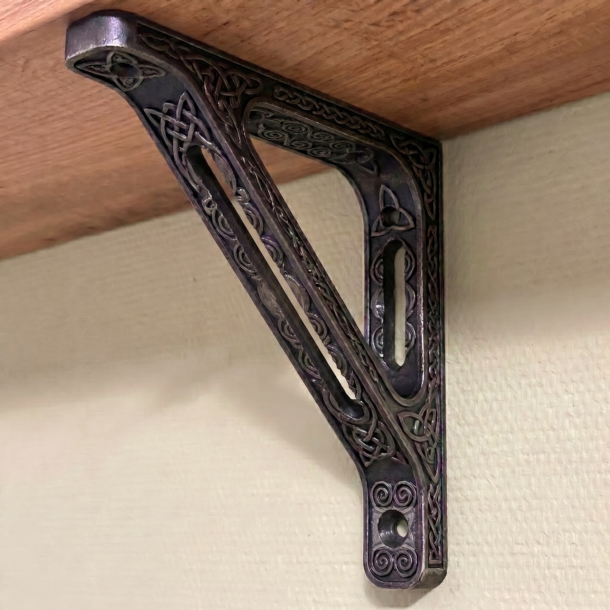 Celtic Knotwork Decorative Shelf Bracket