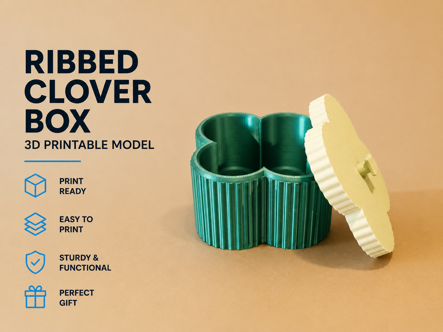 Decorative clover box