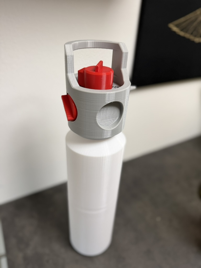 Oxygen tank/cylinder for medical simulation