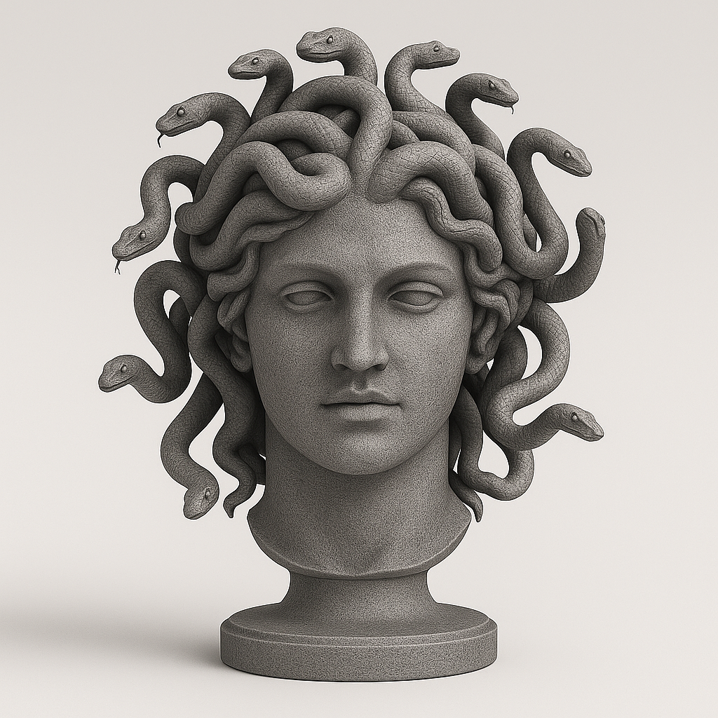 Medusa-Skulptur – greek