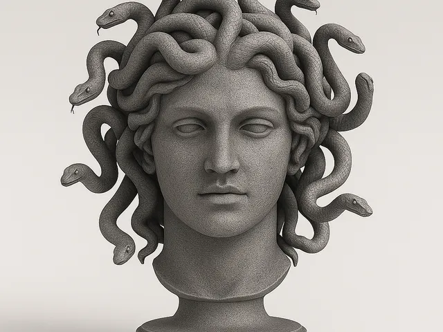 Medusa-Skulptur – greek