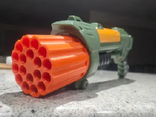 Lanard Shot Gun / Air Zone Triple Shot 6-Shot ＂Hexashot＂ Shotgun
