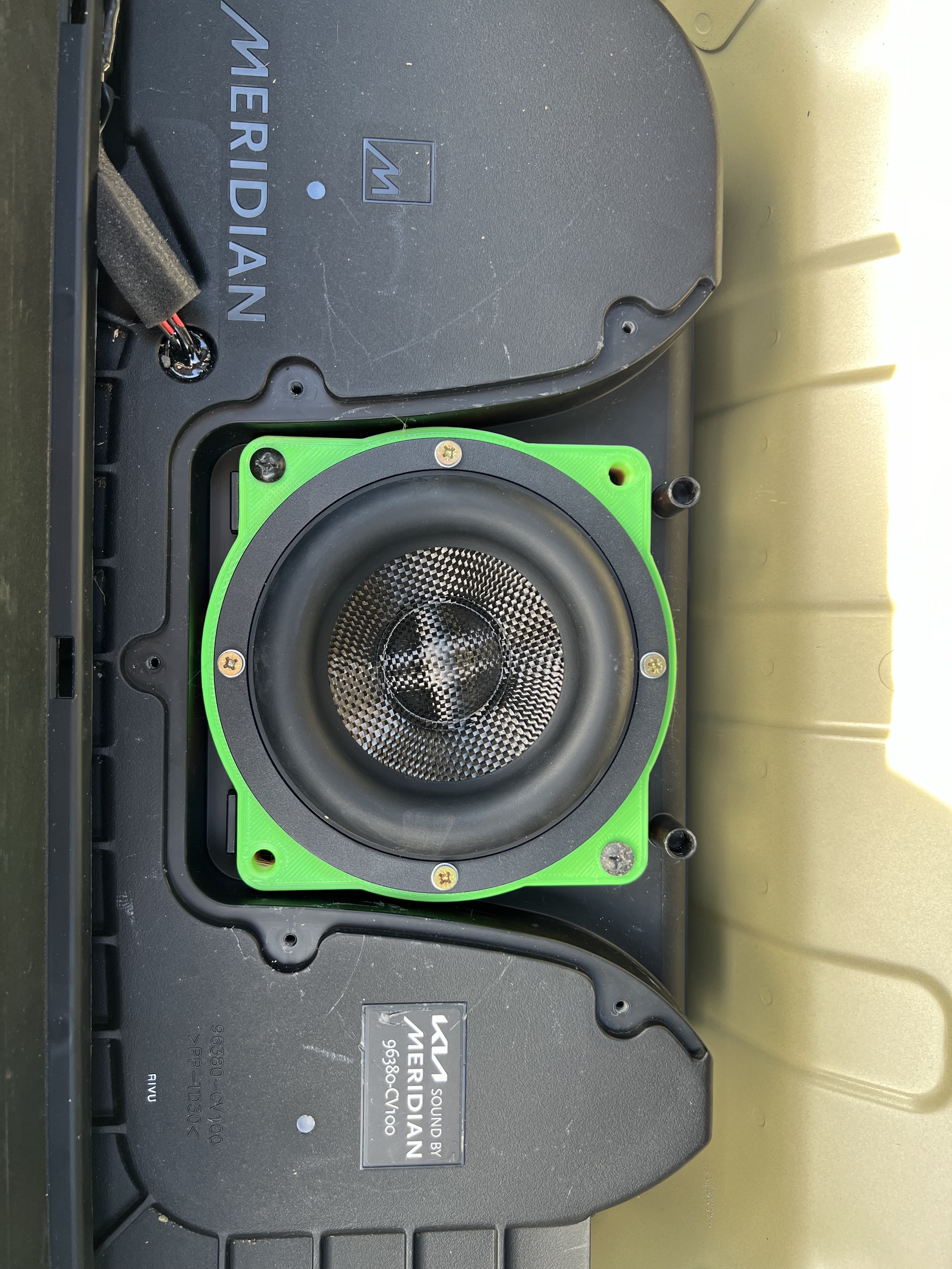 Kia EV6 Dayton Epique 5.5" sub adapter 3D model