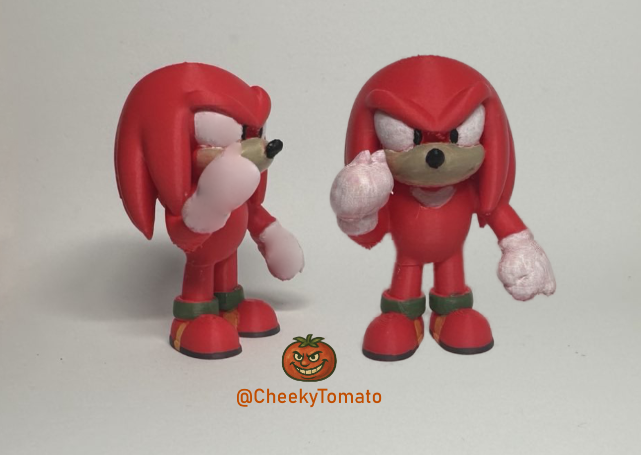 Knuckles Figurine - Sonic the Hedgehog DeskBuddy