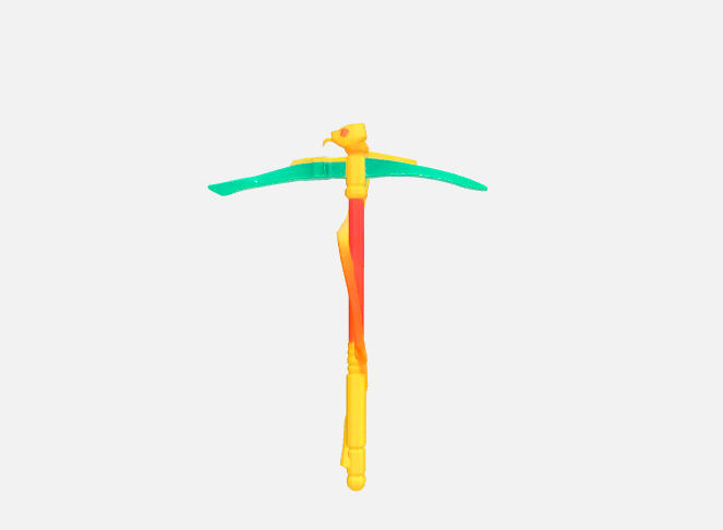 Animal company golded pickaxe