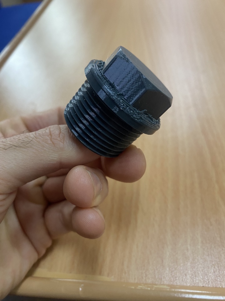 Boat drain plug 3D model