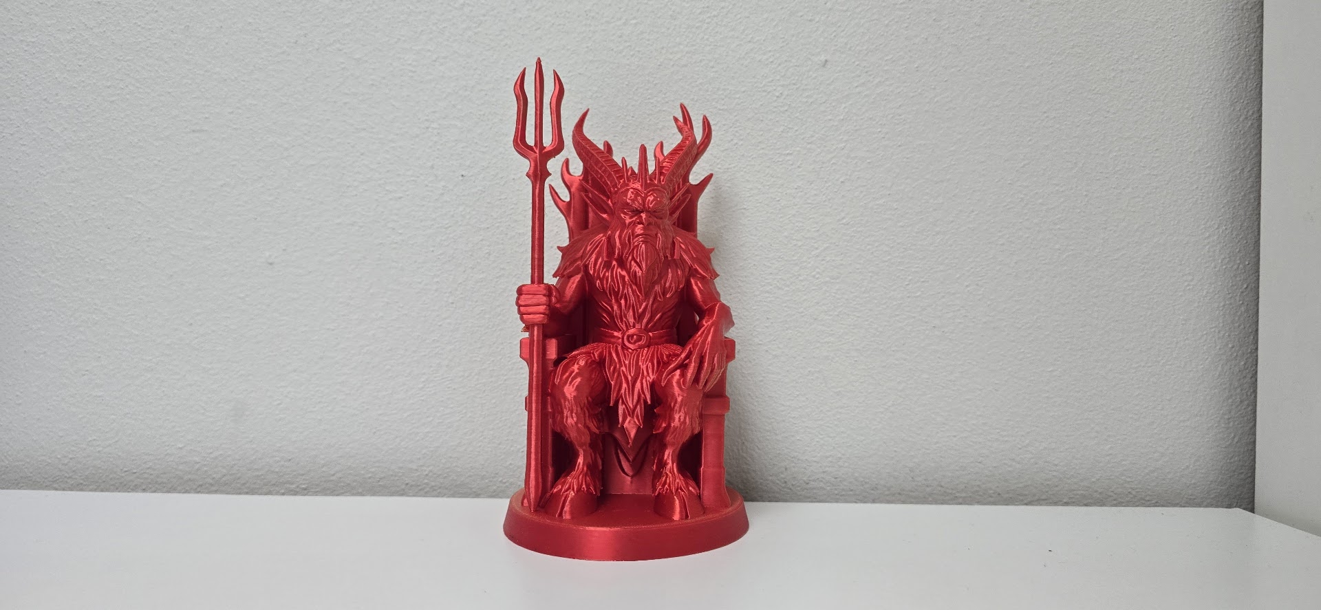 Abyssal Demon King on Throne