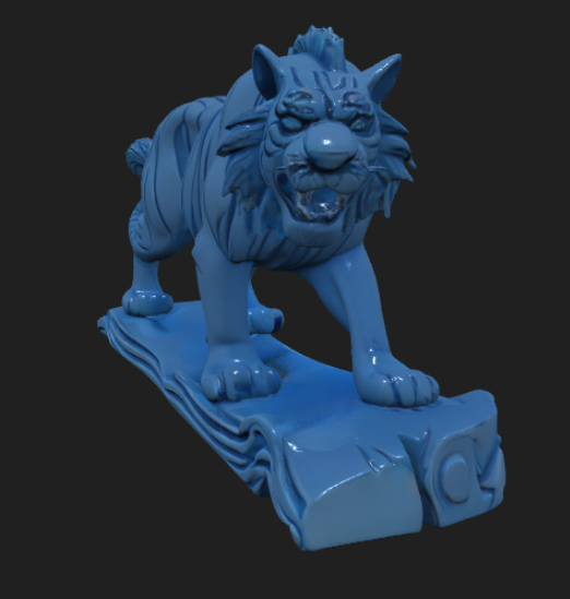 Korean Traditional Tiger
