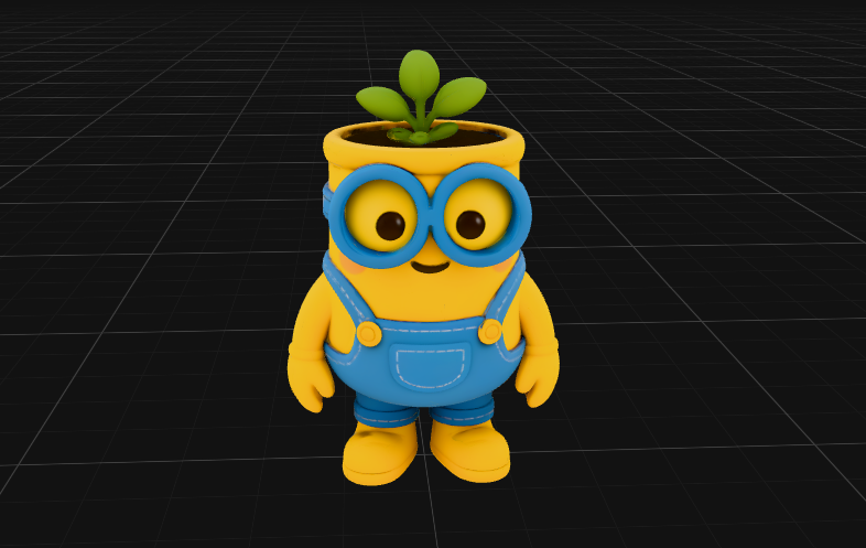 Cartoon-Inspired Character Planter | Cute Flower Pot