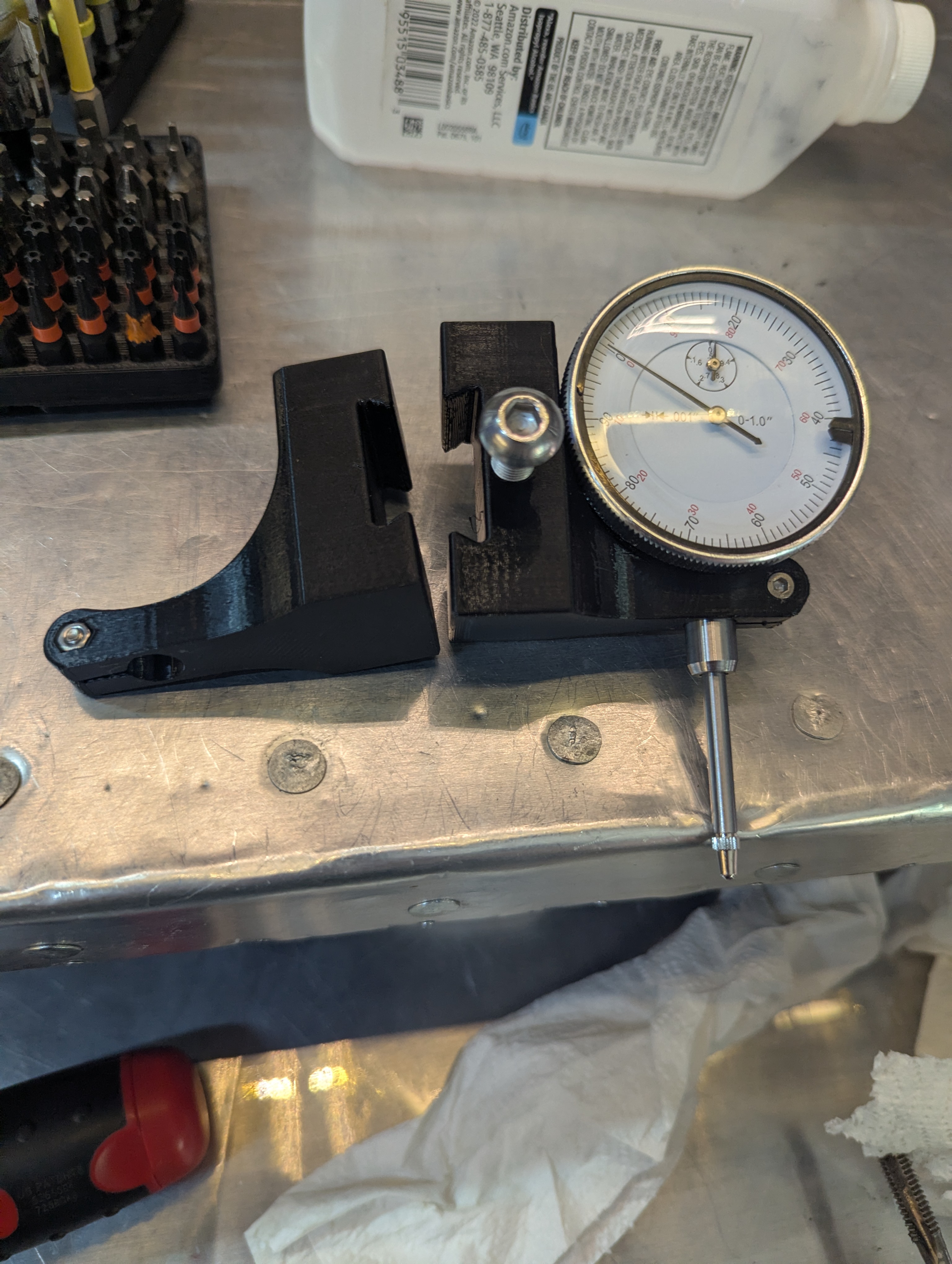 250-100 lathe dial indicator holder adjustable, with cad files