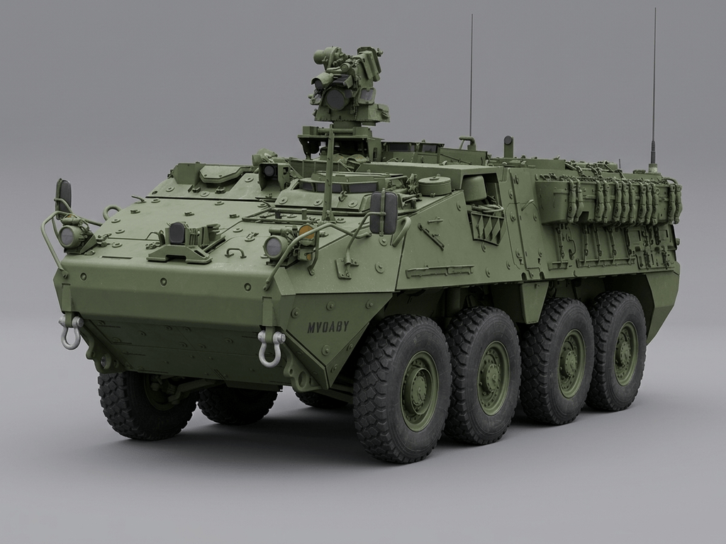 Military Art - General Dynamics Stryker