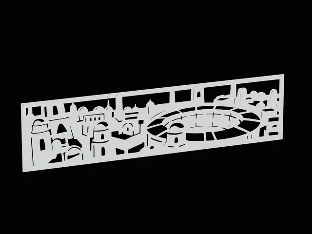 mos eisley Tatooine star wars 2d decorative design 600x150mm printinplace