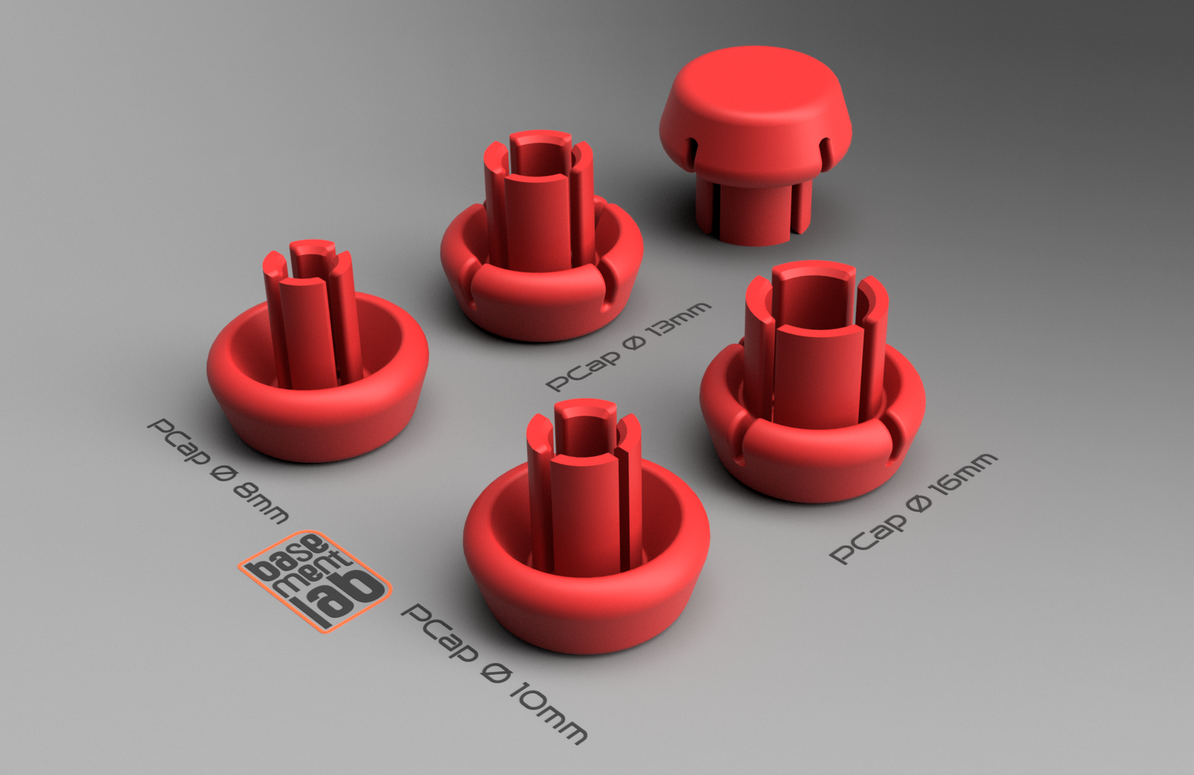 Steel Rebar Safety Caps / Cover - Selection - Tappo per tondino Armatura misure varie