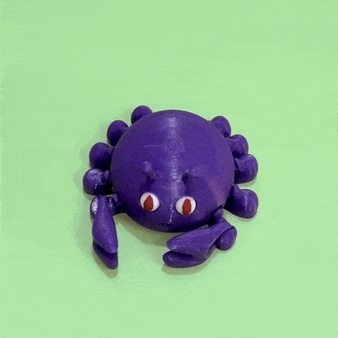 Miniatura 9 do modelo 3D Flexy Crab