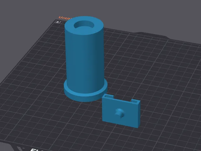 Centauri Carbon 2 spool holder (TPU)