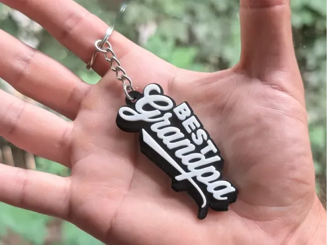 Best Grandpa - Keychain
