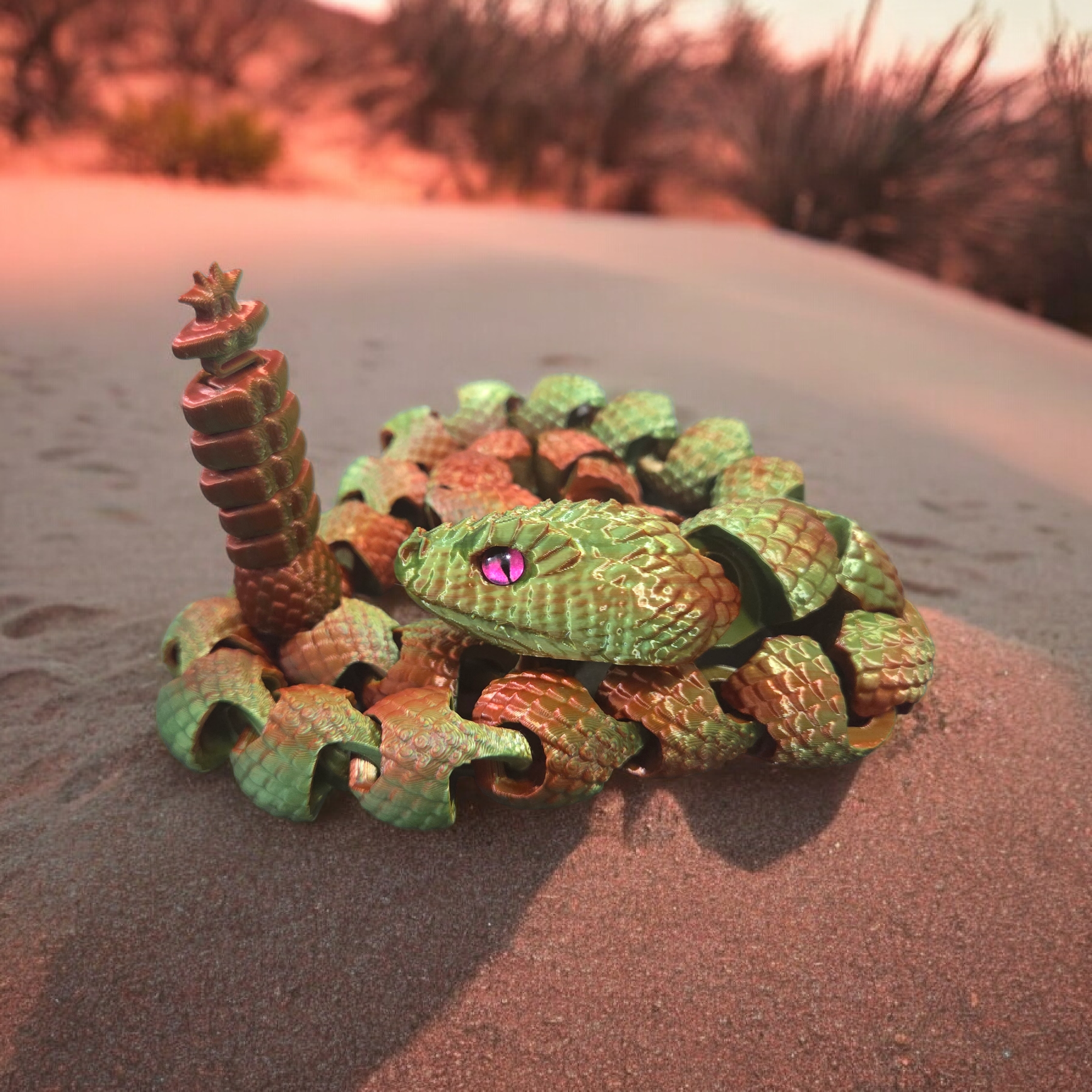 Rattlesnake v2.2 - 6mm glass eye compatible