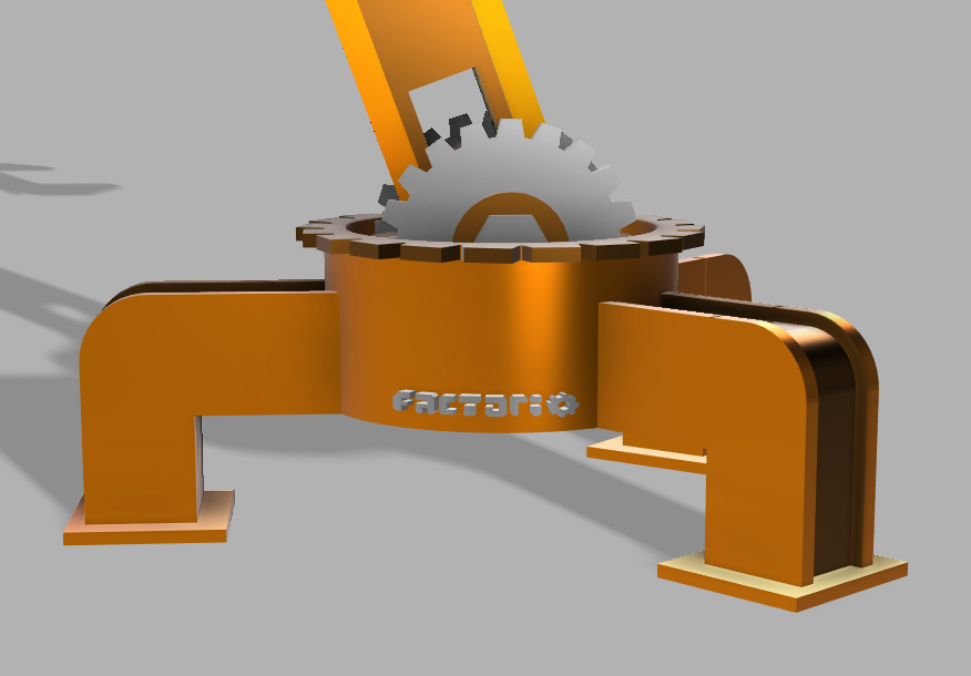 Factorio Inserter Headphone Stand (NO SUPPORTS) — thumbnail 3