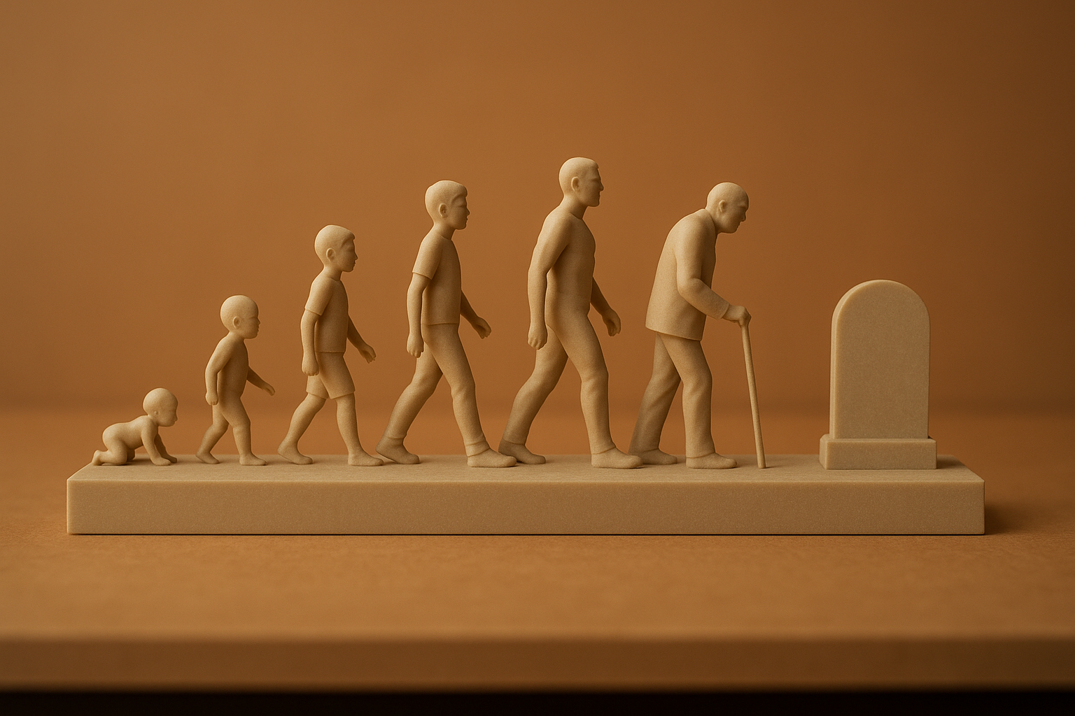 Human Evolution Sculpture